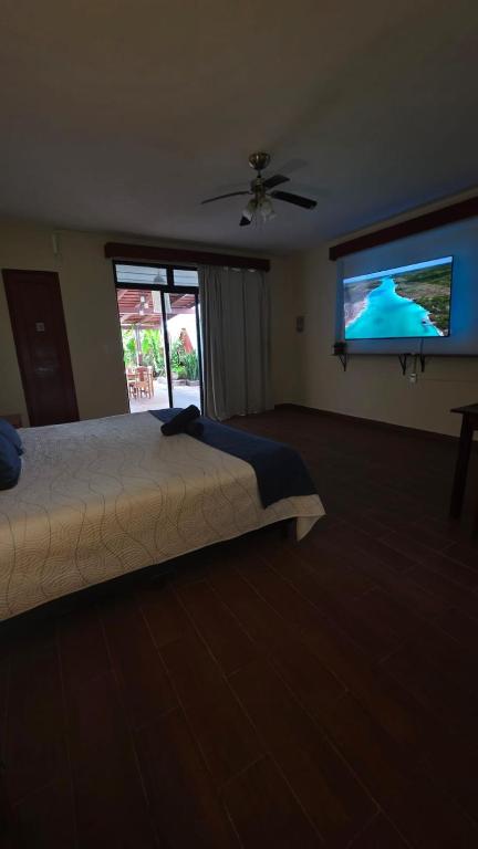 Casita Maya Bacalar - Deluxe Doppel- Oder Zweibettzimmer Mit Seeblick