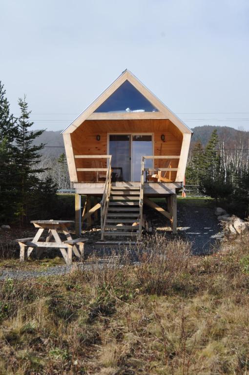 Příroda nedaleko luxury tent
