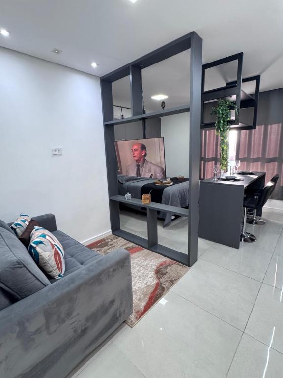 Gallery image of Studio 64 novo bem equipado com ar condicionado, cozinha completa, até 4 pessoas - Centro Mogi in Mogi das Cruzes