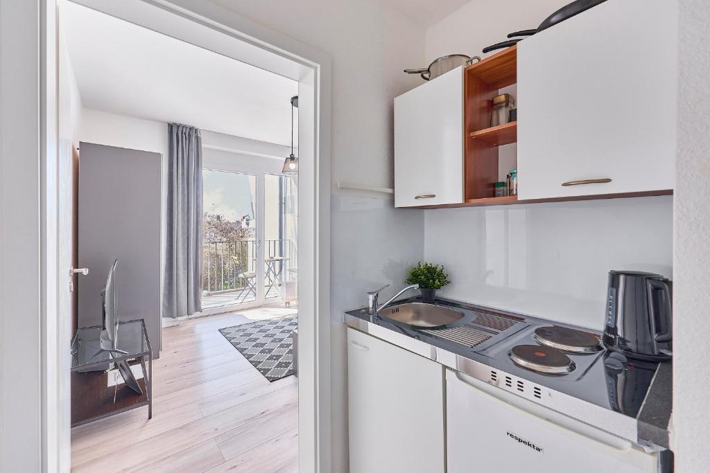 ELA Apartments Mannheim - Estudio Con Balcón