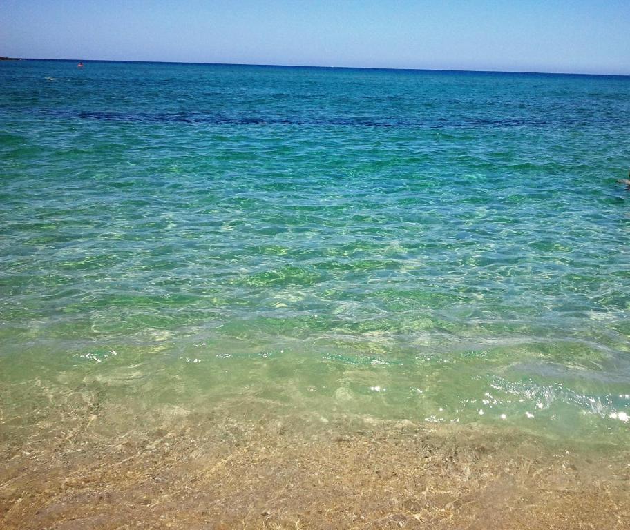 a view of the ocean from the beach at Casa Vacanze Miranda in Torre Dei Corsari