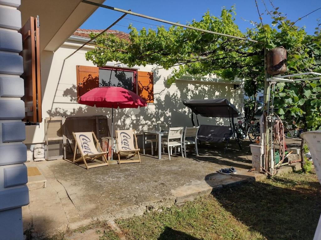 Studio 200 meters from the sea with garden