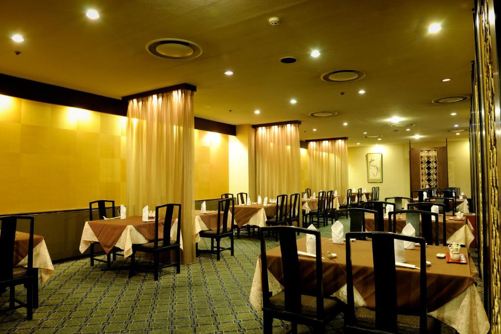 Restaurace v ubytování Hotel Okura Niigata