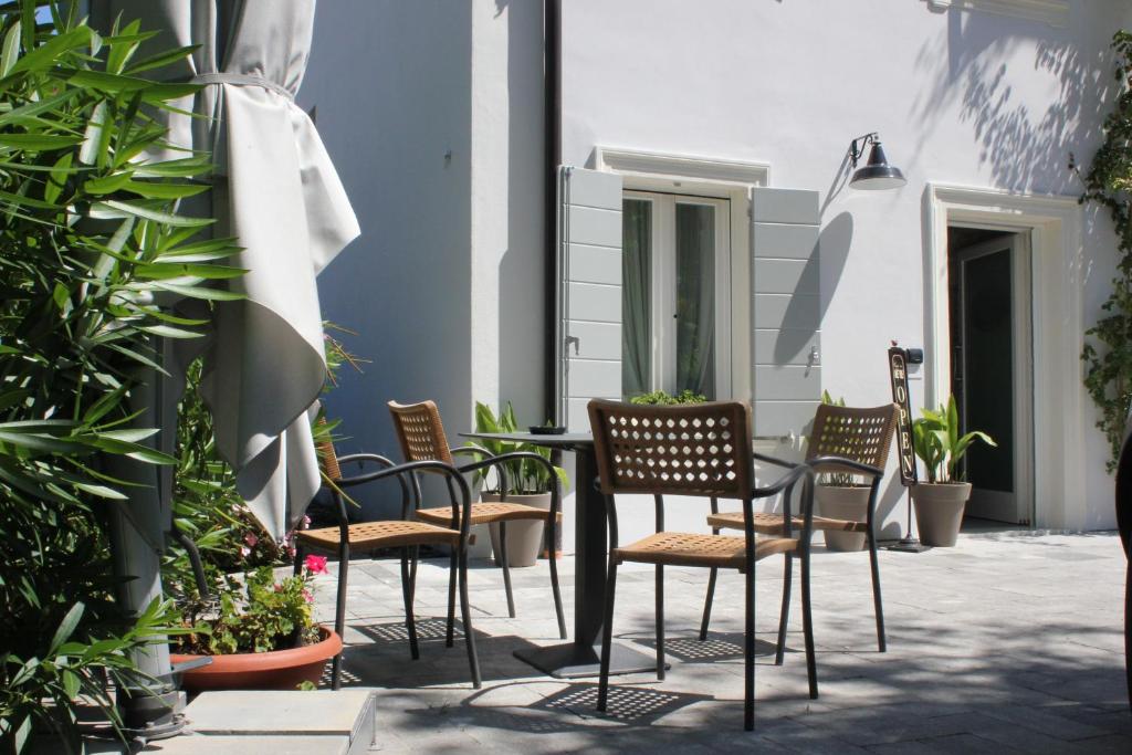 Patio nebo venkovní prostory v ubytování Punto 41
