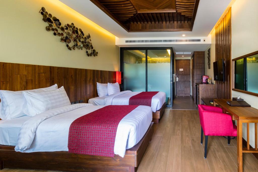 Aonang Phu Pi Maan Resort & Spa - SHA Extra Plus - 带游泳池的高级双人双或双人间