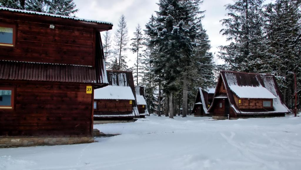 Camping Pod Krokwią v zime