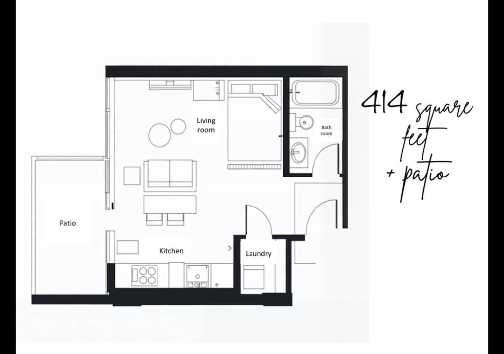Boutique Studio City Views, Patio, Fireplace Voglio Bene photo