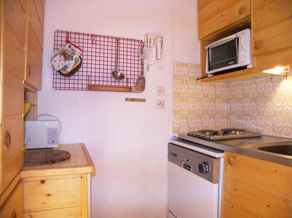 Dapur atau dapur kecil di R&eacute;sidence Vanoise