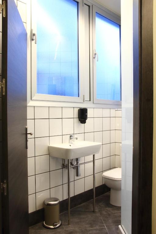 Koupelna v ubytování Poshtel Bilbao - Premium Hostel
