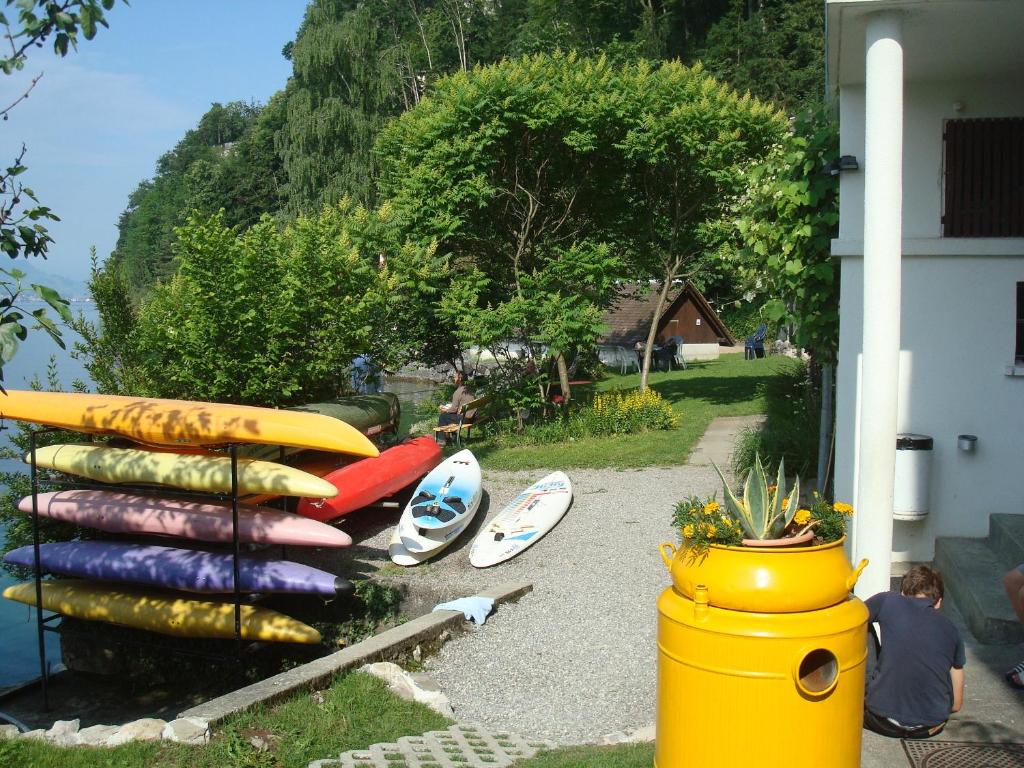 Zahrada ubytování Hostel Rotschuo Jugend- und Familienferien