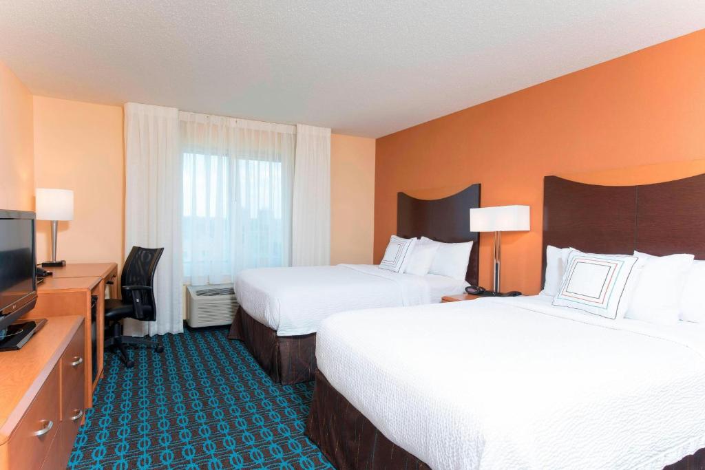 Fairfield Inn & Suites by Marriott Omaha Downtown - Habitación Doble Con Dos Camas Dobles