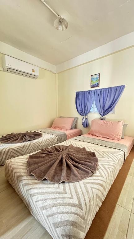 The Dreamcatcher Hostel Nathon SamuiSunset - Chambre Lits Jumeaux Avec Vue Sur Mer