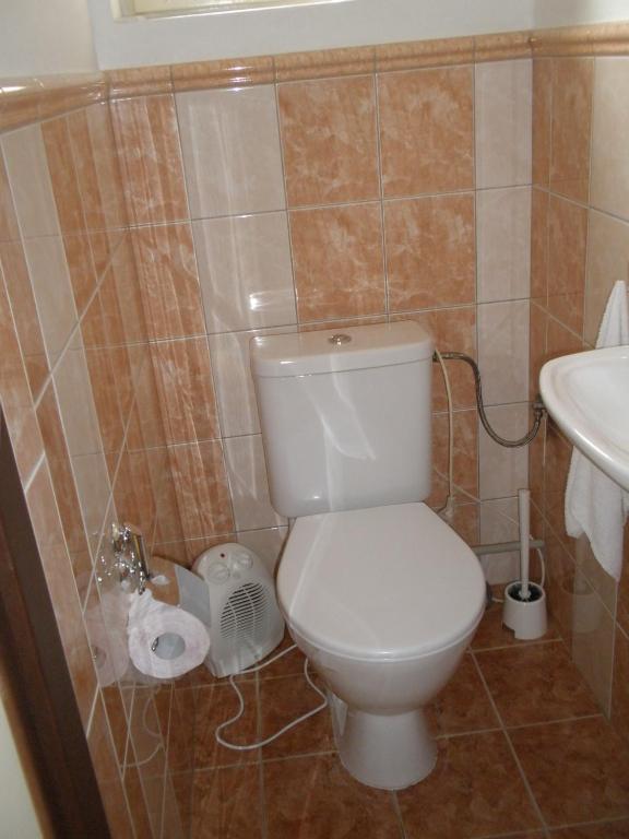 Koupelna v ubytování Ubytování u Přadků