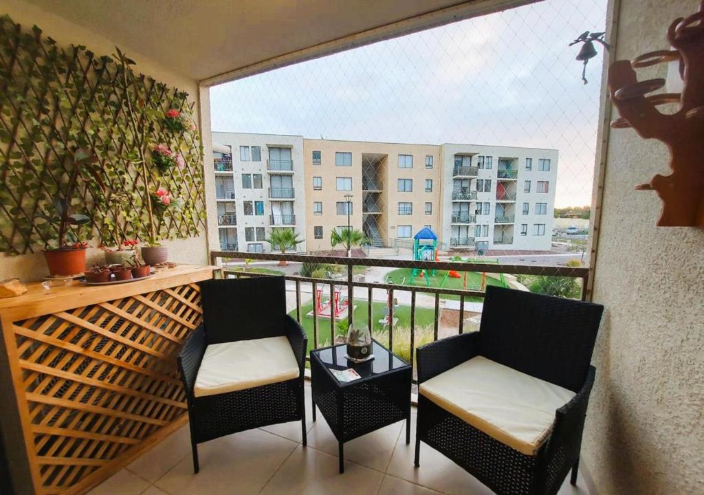 Acogedor departamento en Caldera, Bahía Inglesa, con Aire Acondicionado