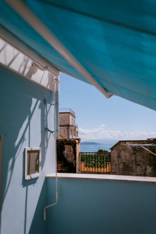 a view from a window of a building at Residenza Delle Sirene in Gaeta