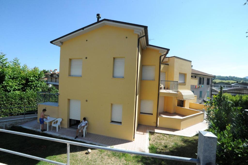 Budova, v ktorej sa apartmánový hotel nachádza