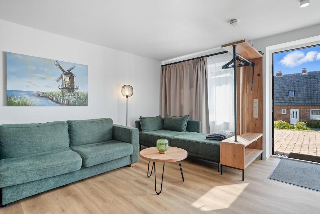 Posezení v ubytování Deichblume