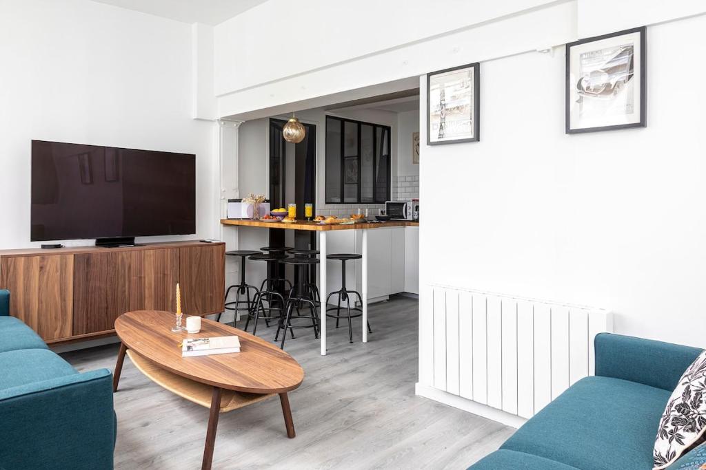 Peaceful Haven for 4 in Le Marais