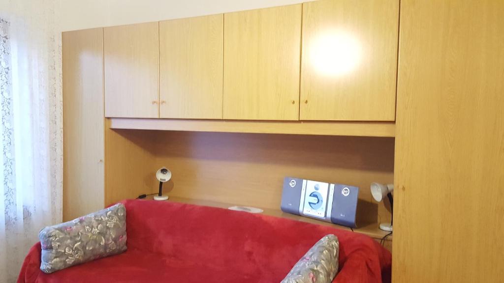 Postel nebo postele na pokoji v ubytování Cèsa Silvano