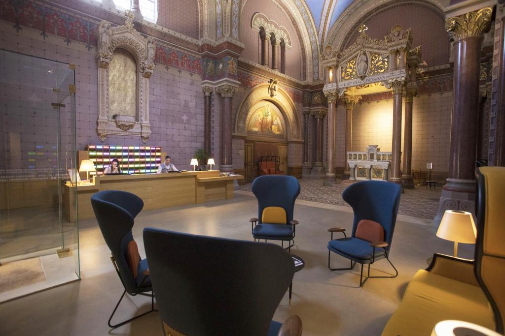 Posezení v ubytování Fourvière Hôtel