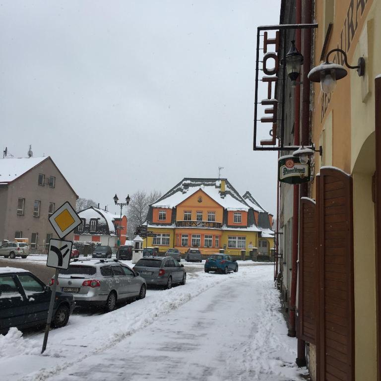 Ski Hotel Svoboda nad Úpou v zimě