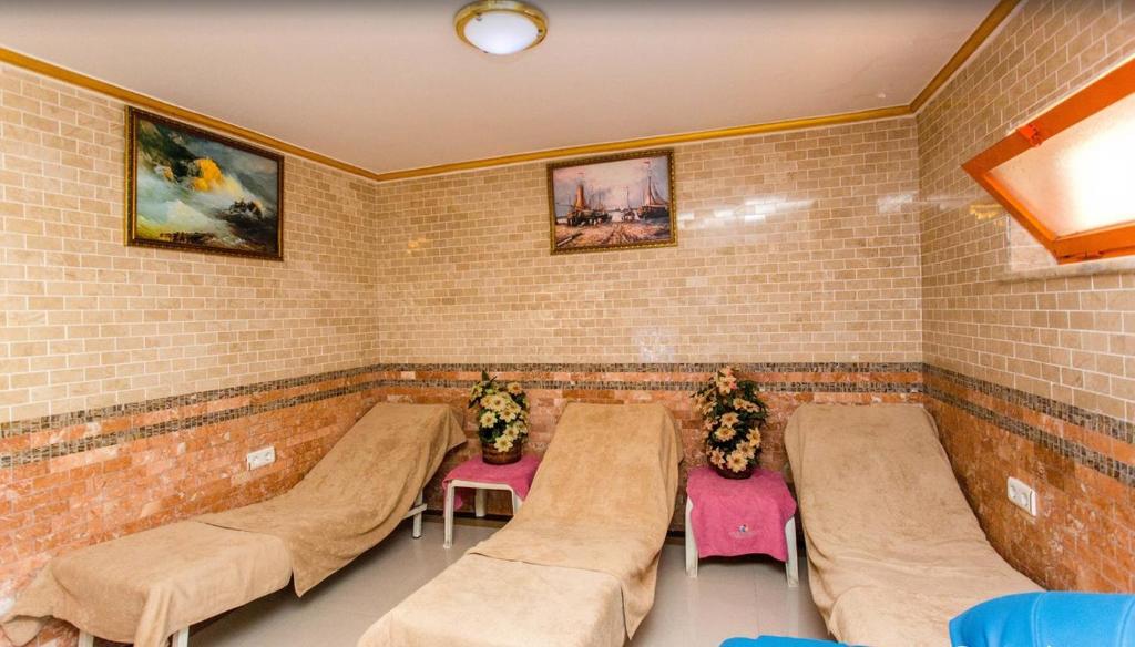Posezení v ubytování Wassermann Hotel