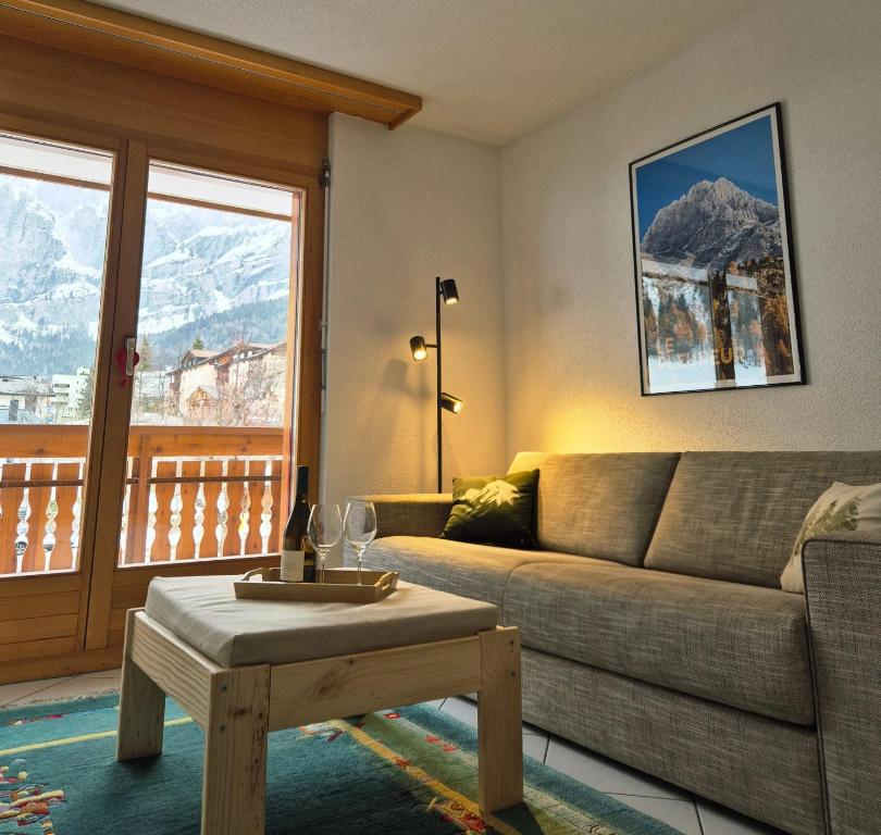Studio proche des bains et du ski