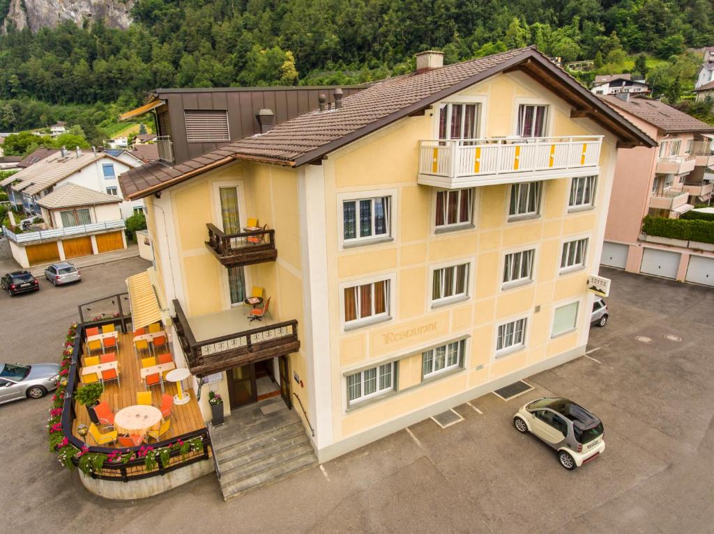 Budova, kde se hotel nachází