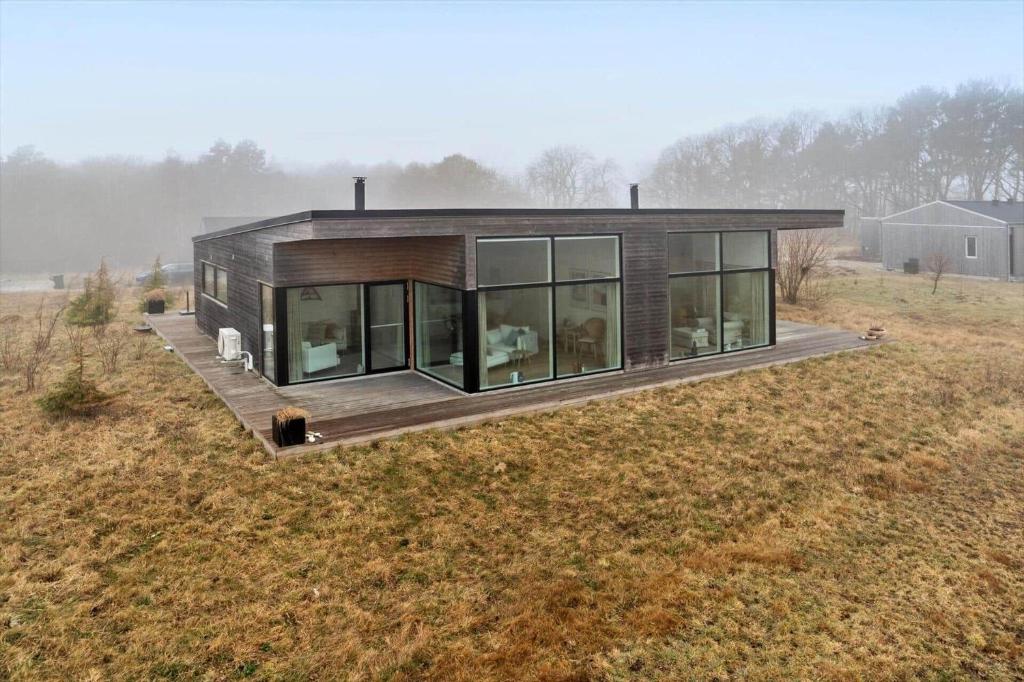 a house on top of a field at 20428-Samso-Radyrvej-10 in Langemark
