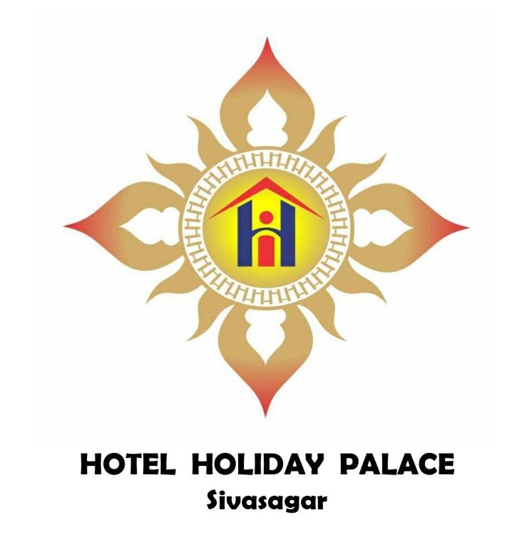 a logo for a hotel holiday palace singapore at Hotel Holiday Palace in Sibsāgar