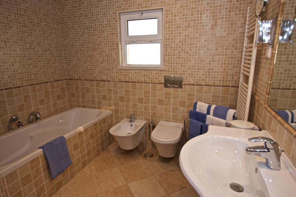 Koupelna v ubytování Casa Mocho Branco