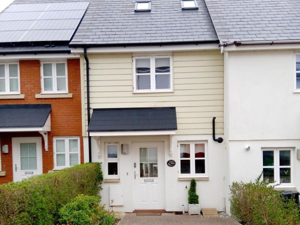 a house with a solar roof on it at 3 Bed in Watchet oc-37336 in Watchet