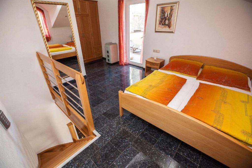 Postel nebo postele na pokoji v ubytování Crikvenica Apartment 9