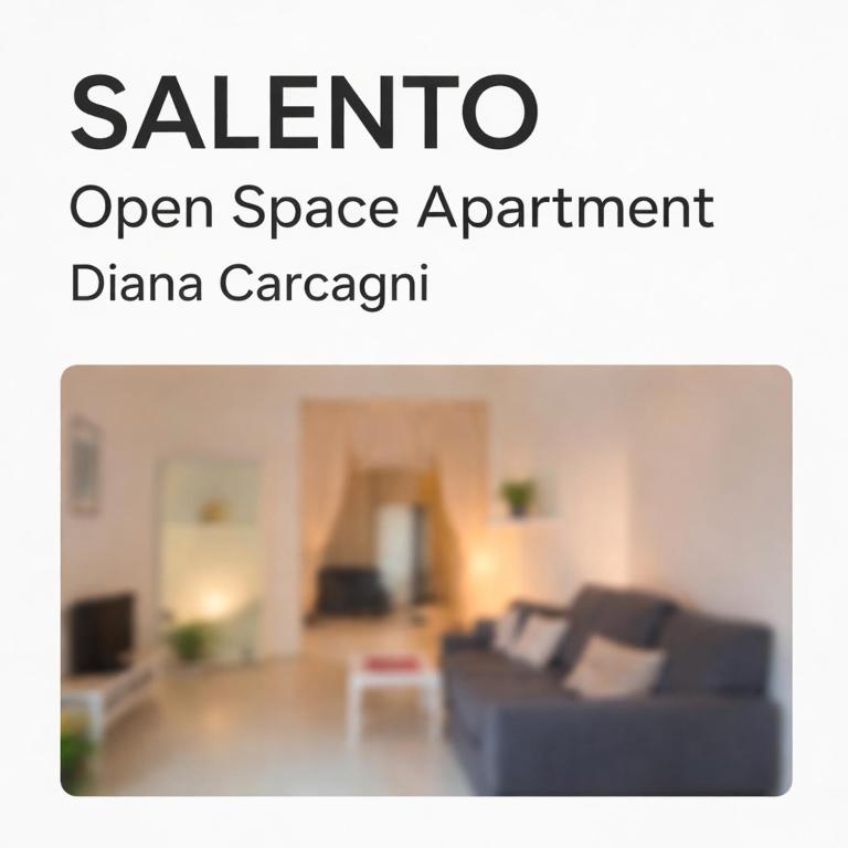 an image of a living room with a couch at Salento - Casa Vacanza di appartamento open space in Nardò