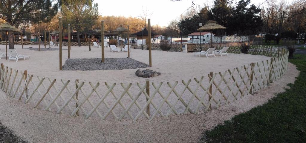 Zahrada ubytování camping le Fief d'Anduze