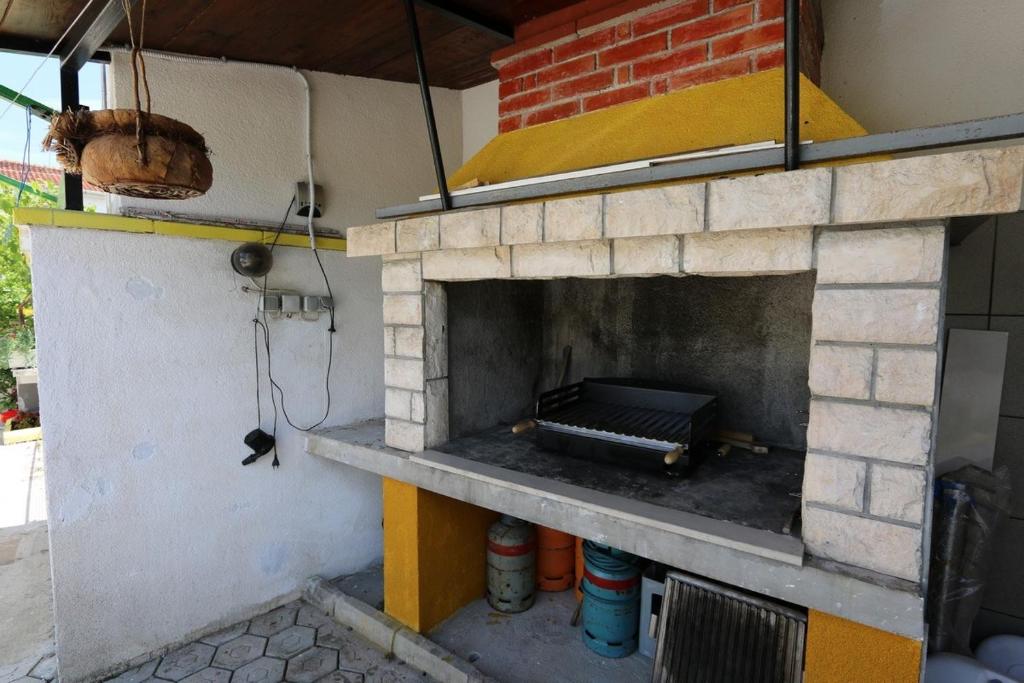 Gril pre hostí v apartmáne