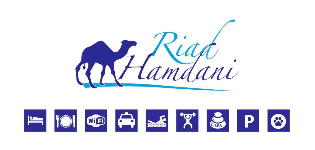 Certifikát, hodnocení, plakát nebo jiný dokument vystavený v ubytování Riad Hamdani