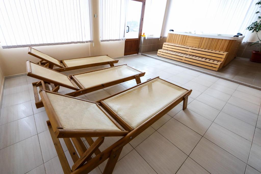 Posezení v ubytování Sharkov Family Hotel