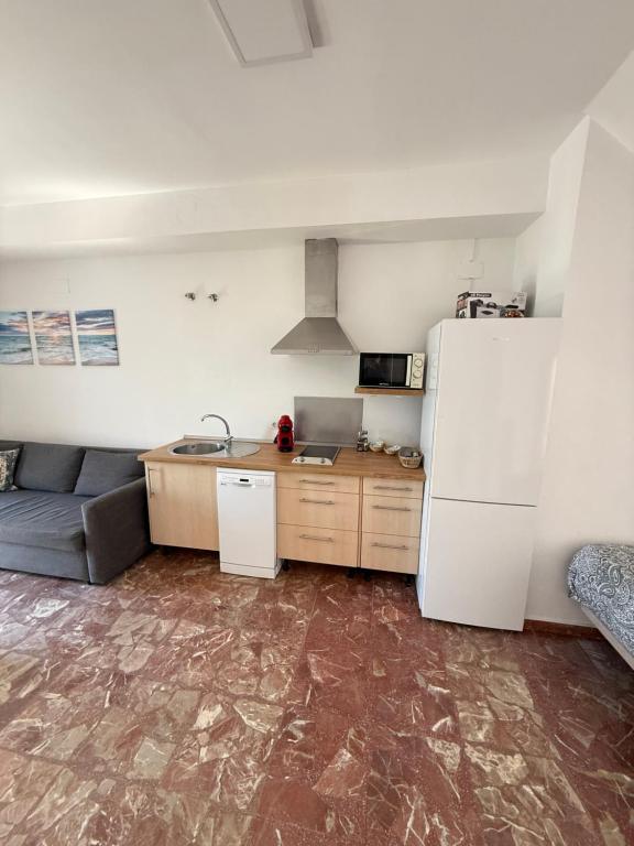 Estudio con terraza