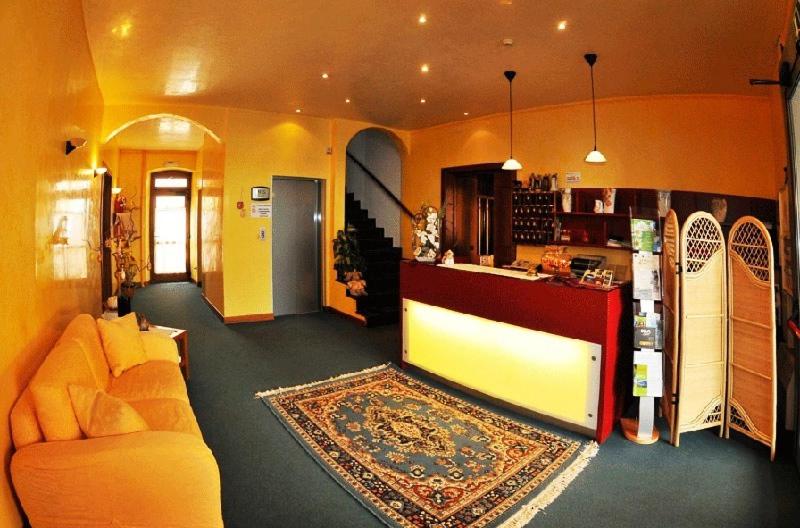 Posezení v ubytování Albergo Due Spade