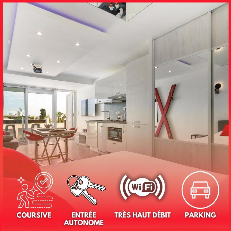 Le Cerise - Village naturiste Coursive PN5 - Vue Waiki - Emplacement Premium