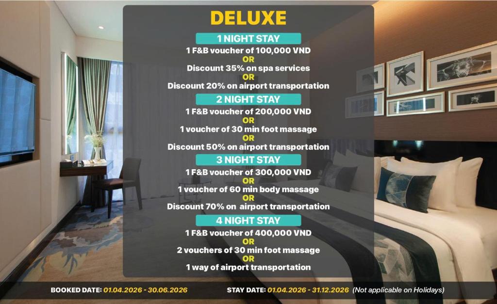 Phòng Deluxe 2 Giường Đơn