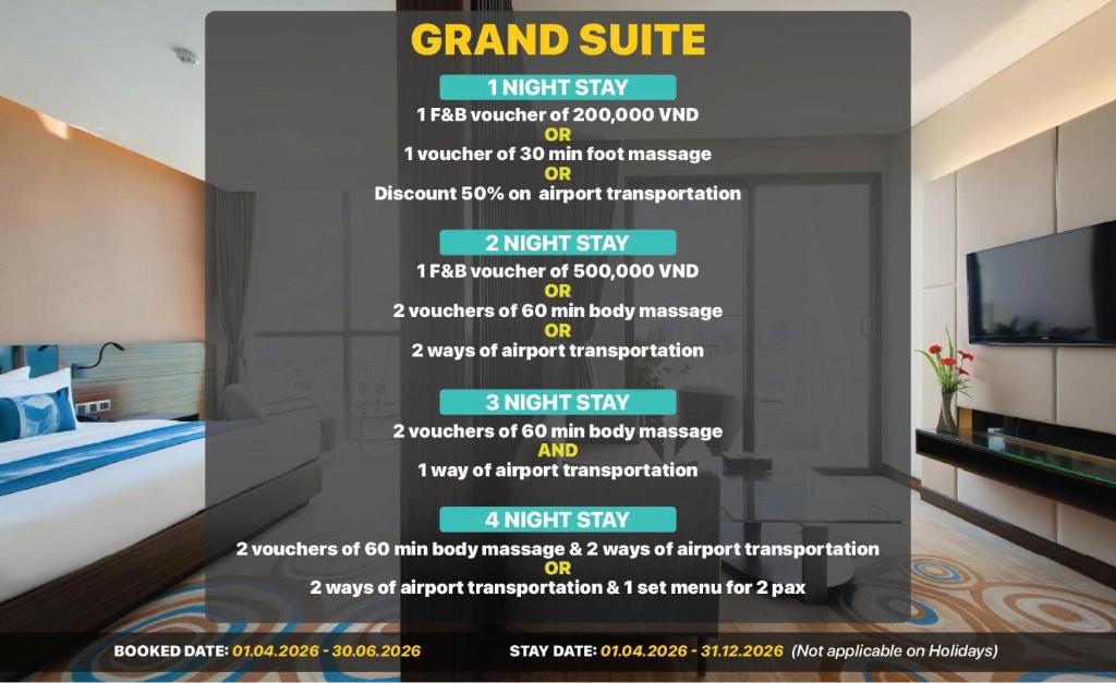 Suite Grand Có Giường Cỡ King Và Ban Công