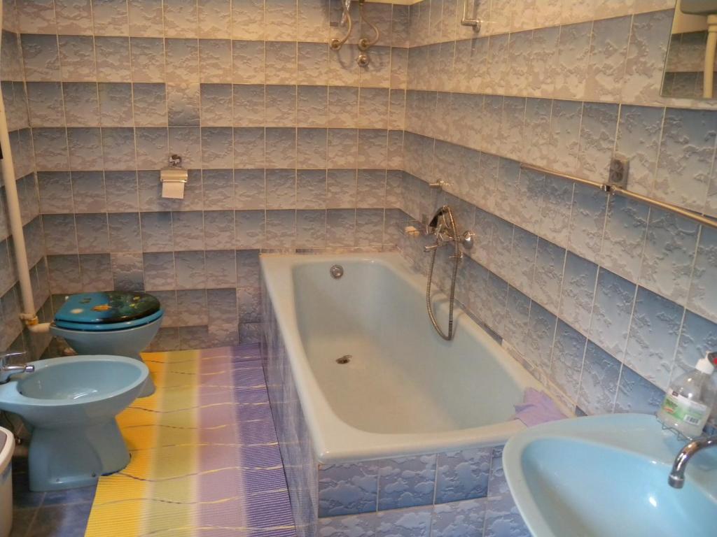 Kúpeľňa v ubytovaní Apartment Jablanac 1