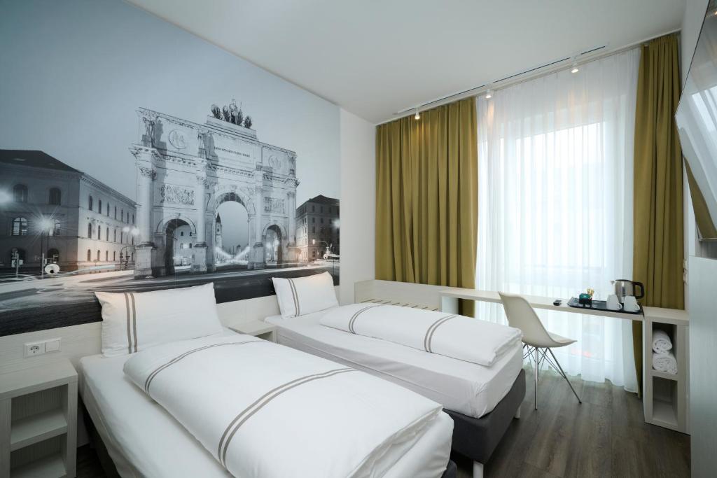 Premier Inn München City West - Neu bei Premier Inn - Standard Double Or Twin Room