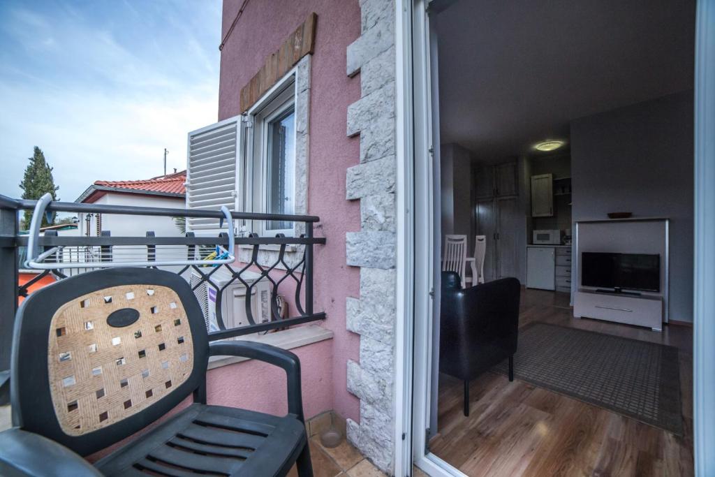 Balkon lub taras w obiekcie Villa Lugano