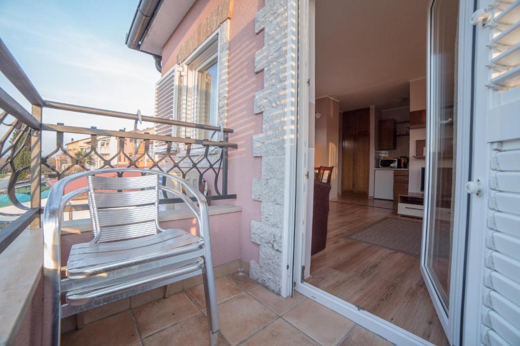 Balkon lub taras w obiekcie Villa Lugano