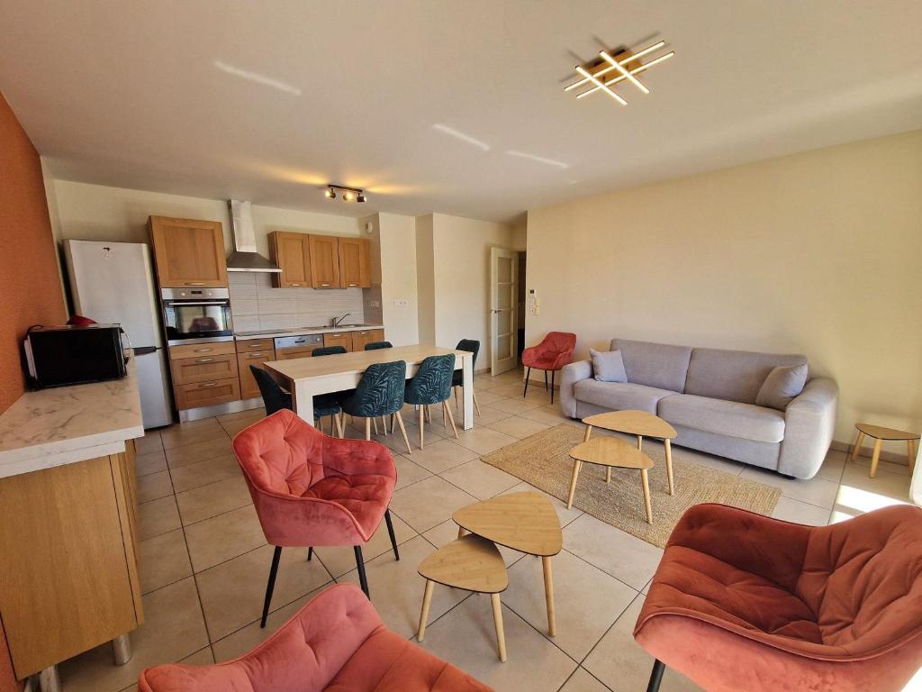 Appartement centre-ville parking - 6 pers.