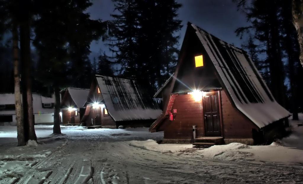Camping Pod Krokwią v zime