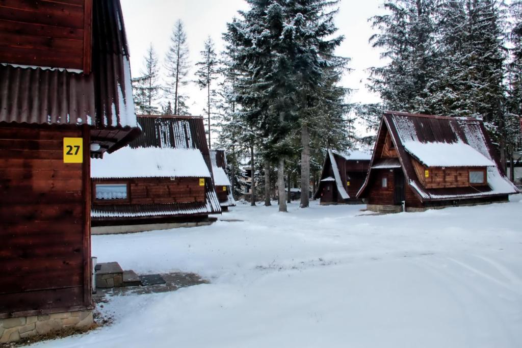 Camping Pod Krokwią v zime